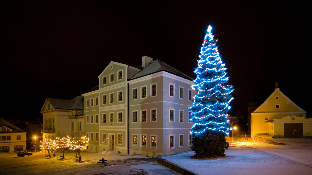 Vánoční strom Pacov