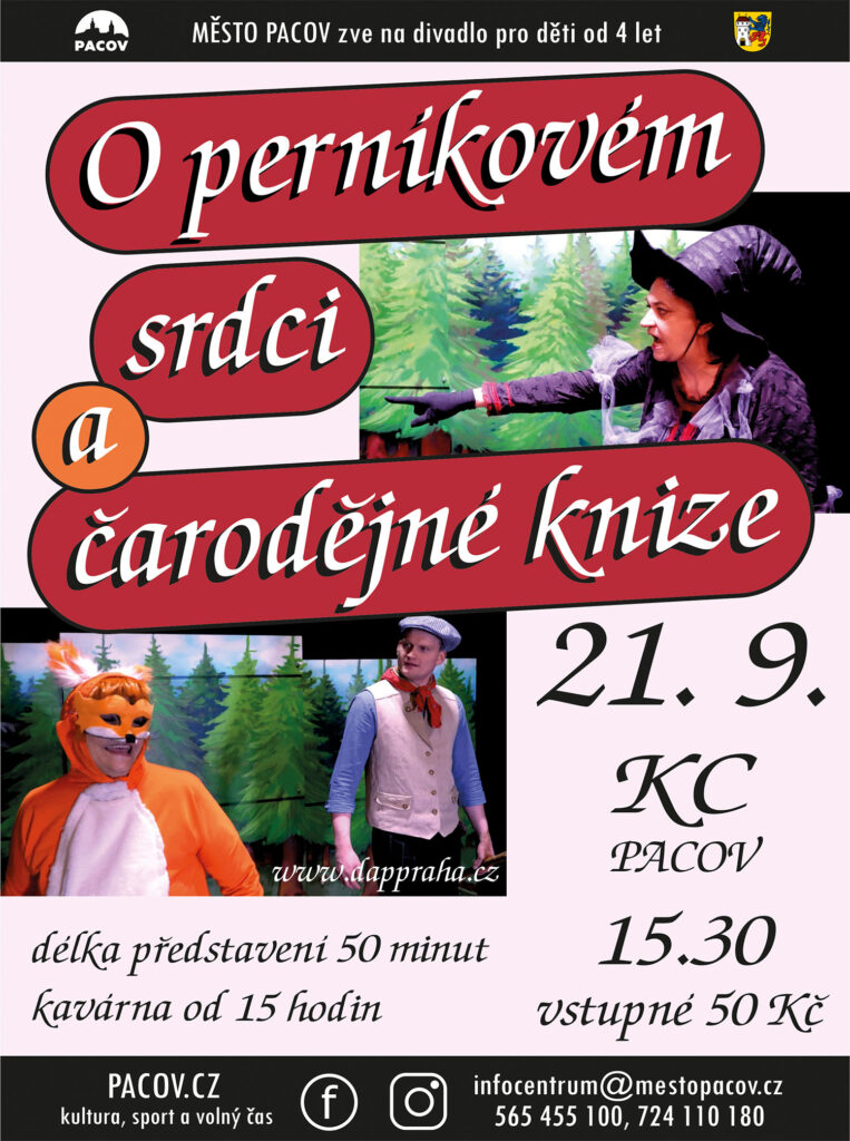 O perníkovém srdci a čarodějné knize