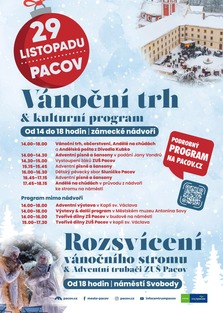 Vánoční trh Pacov, advent