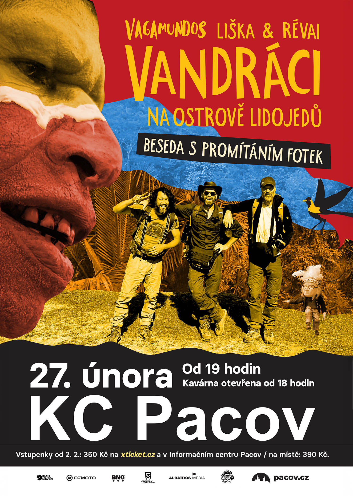 Vandráci na ostrově lidojedů / Komunitní centrum Pacov 27. února