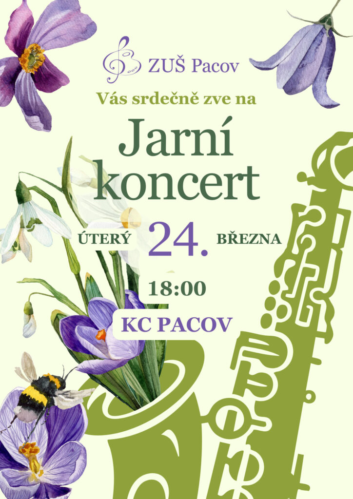 Jarní koncert ZUŠ Pacov