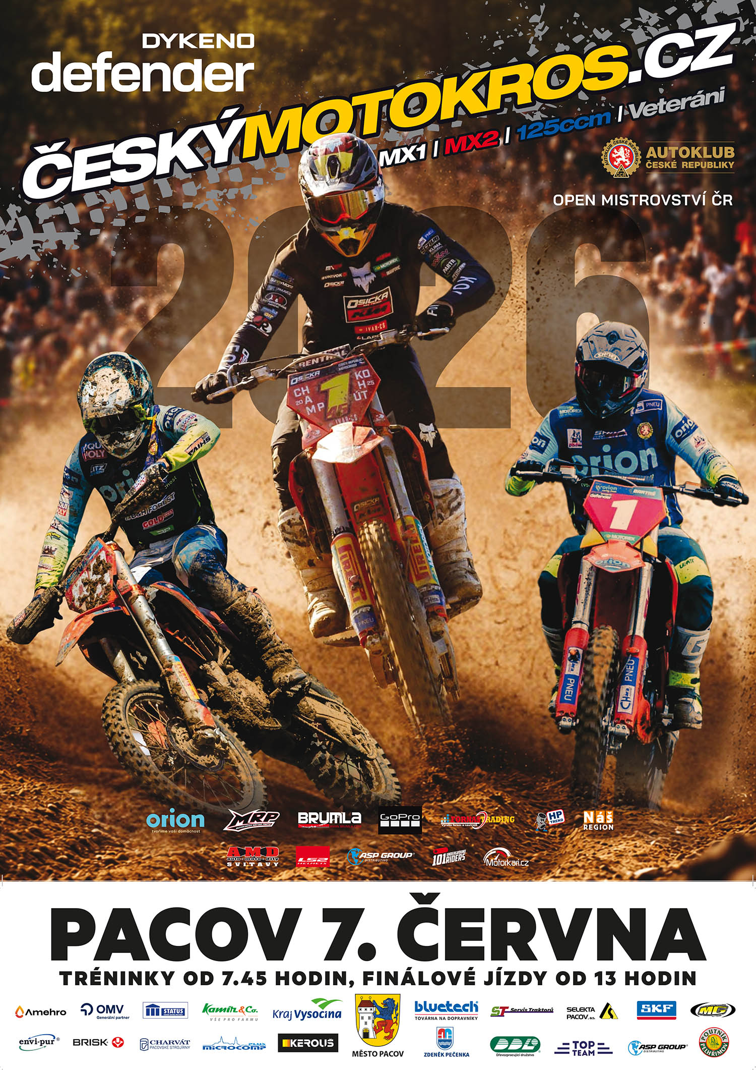 Motokros Open mistrovství ČR, Pacov