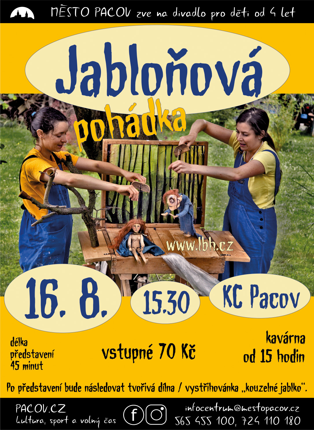 Jabloňová pohádka / KC Pacov / 16. srpna od 15.30