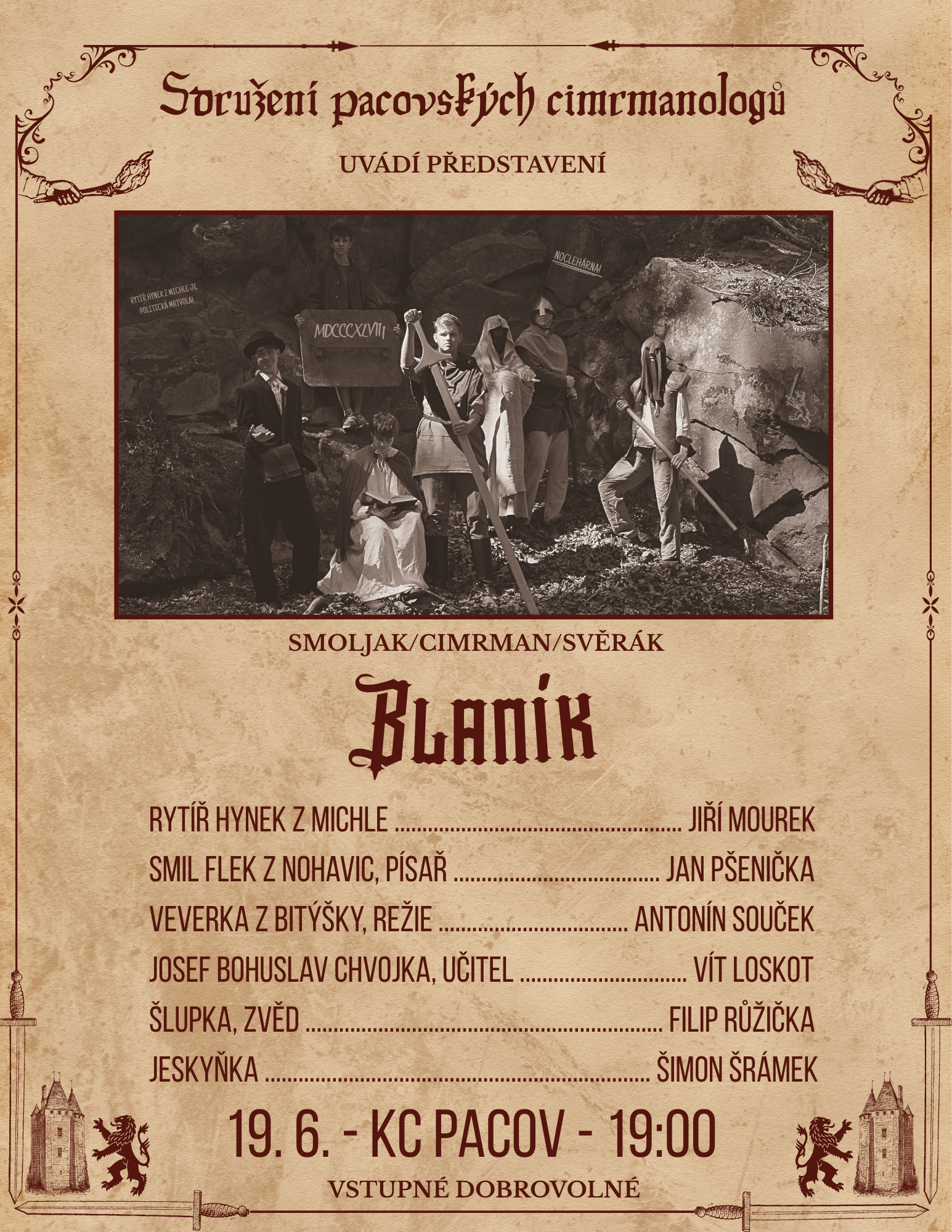 Divadelní představení Blaník