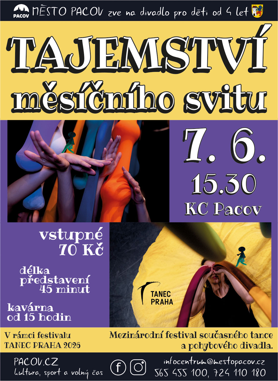 Tajemství měsíčního svitu / Divadelní představení v rámci festivalu Tanec Praha