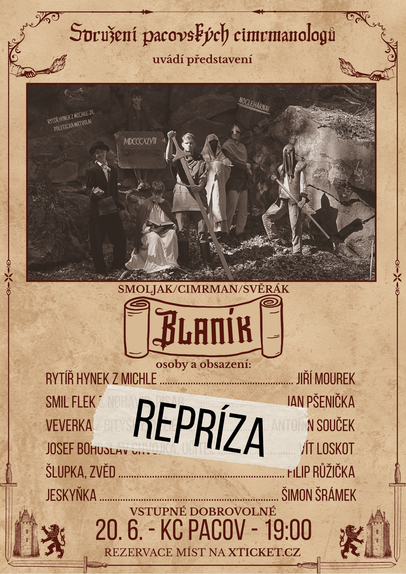 Divadelní představení Blaník