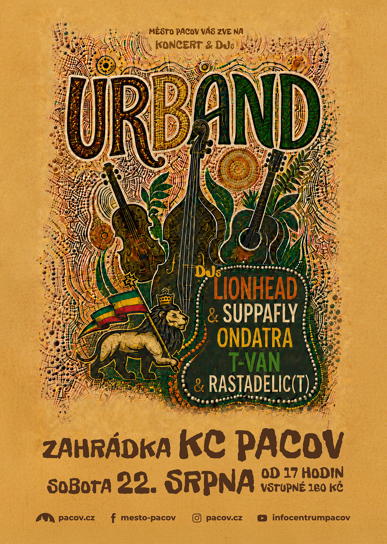 Urband & DJs Lionhead, Suppafly, Ondatra, T-Van, Rastadelic(t)