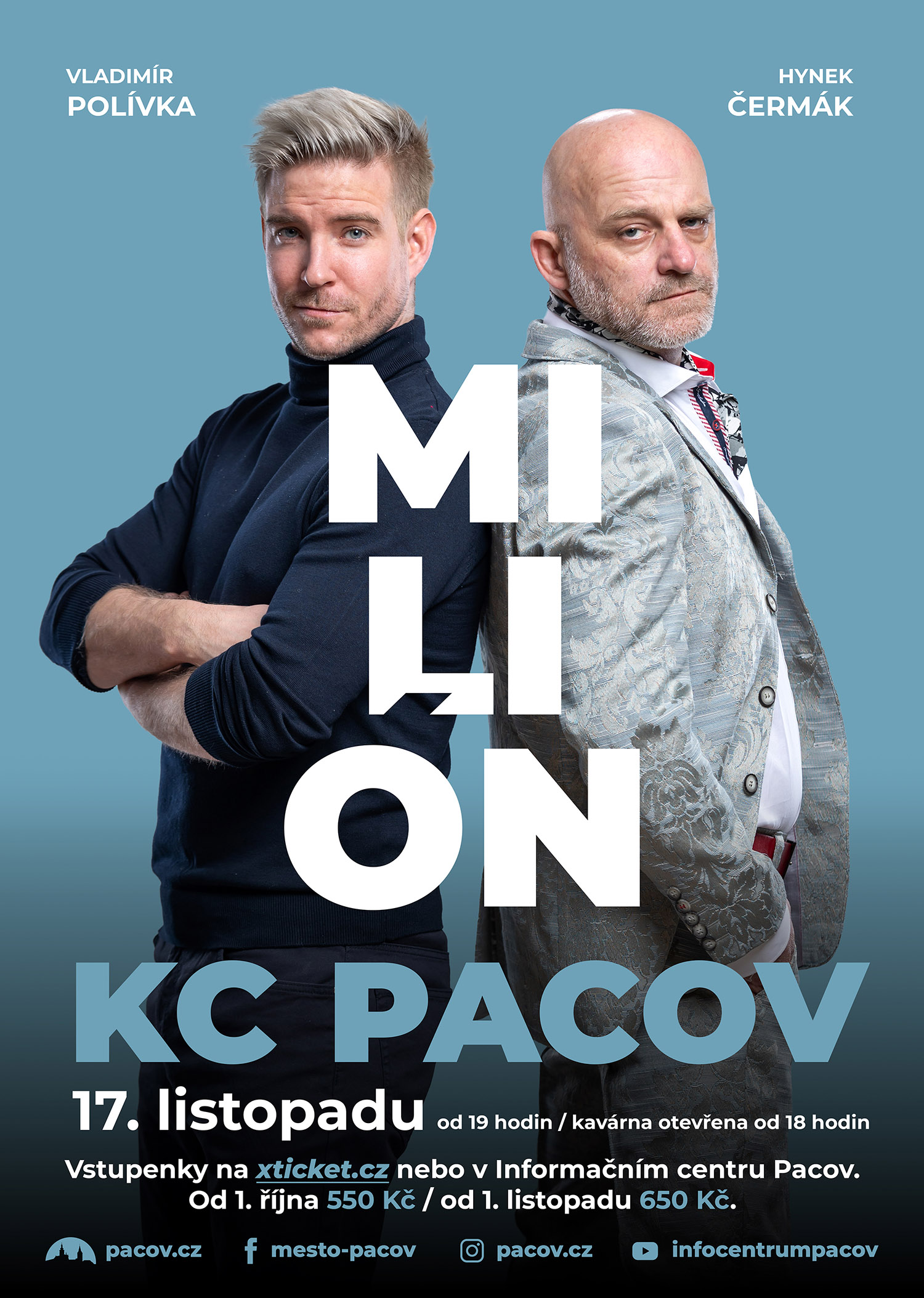 Divadelní hra Milión / Komunitní centrum Pacov 17. listopadu 2026