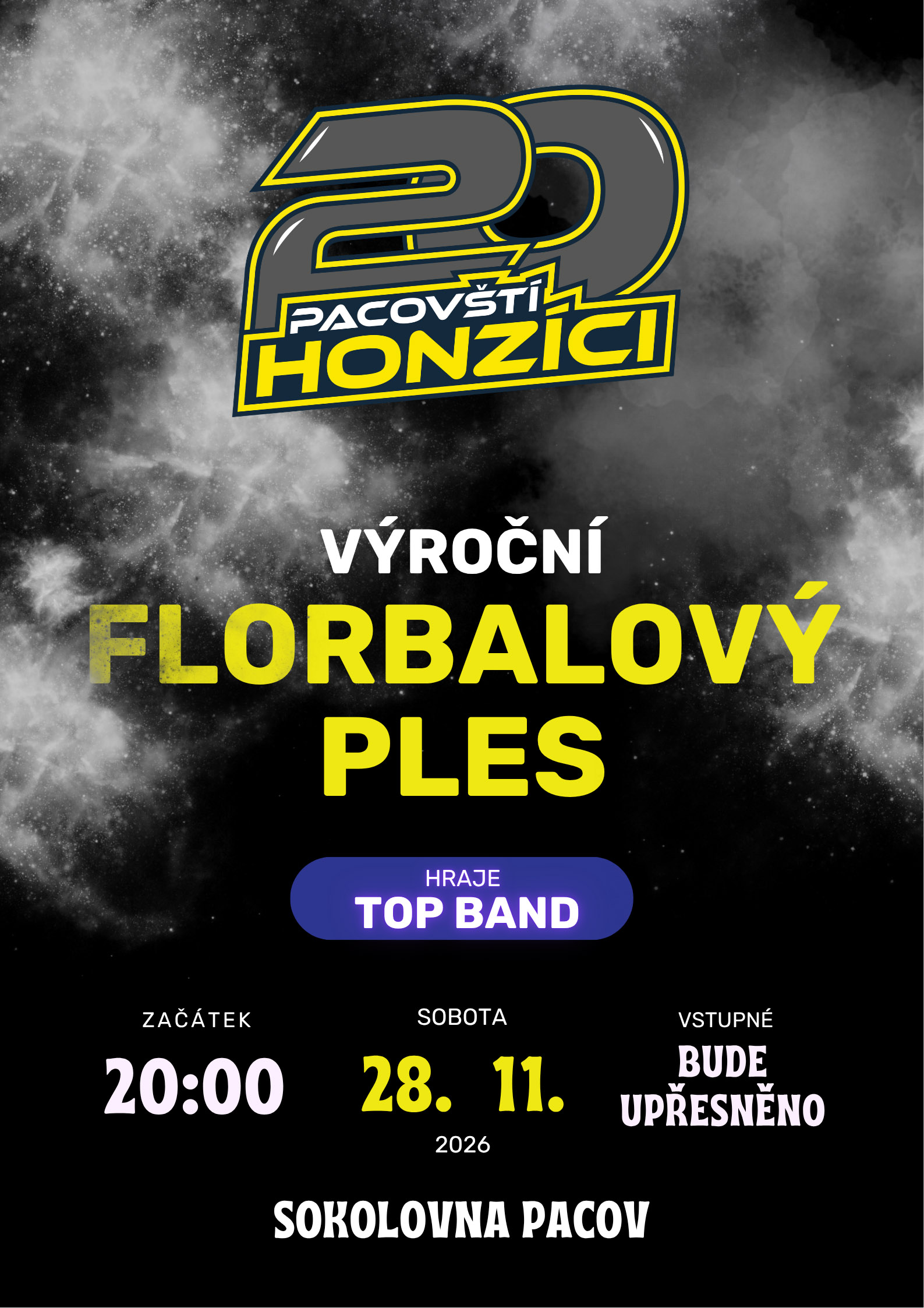 Pacovští Honzíci / Výroční florbalový ples